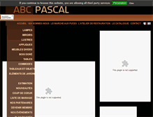 Tablet Screenshot of abcpascal.fr